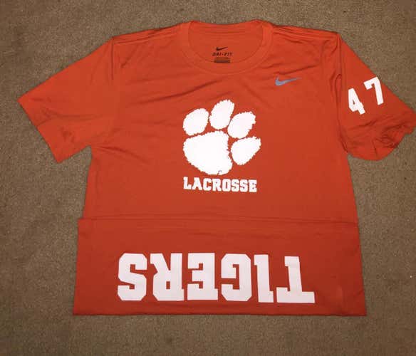 Clemson Mens 2017 Lacrosse Shooting Shirt