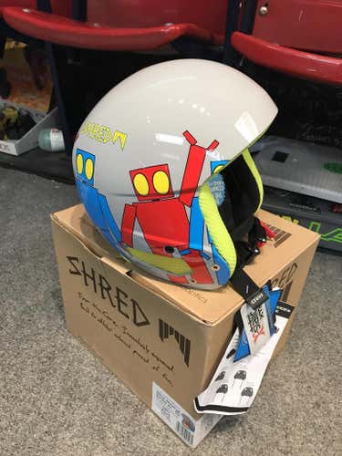 Shred Mega Brain ski racing helmet