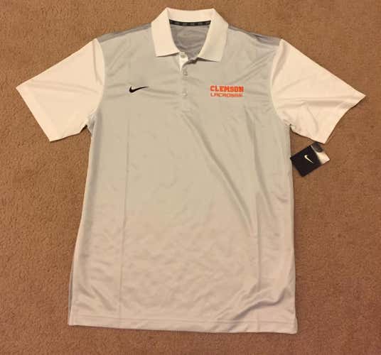 Clemson Mens Lacrosse Team Issued Polo 2017