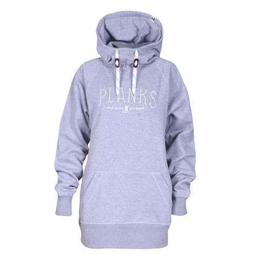 Planks 'Drop Cliffs Not Bombs' Hoodie - Women's