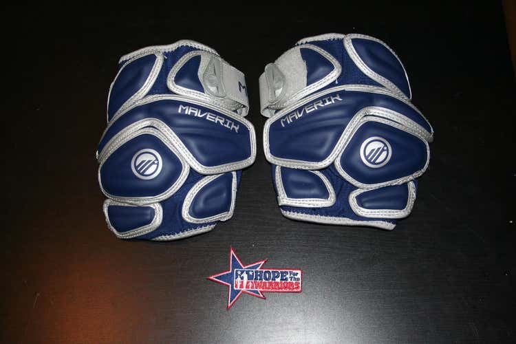 Brand New Navy Blue Maverik Maybach Deuce Elbow Pads