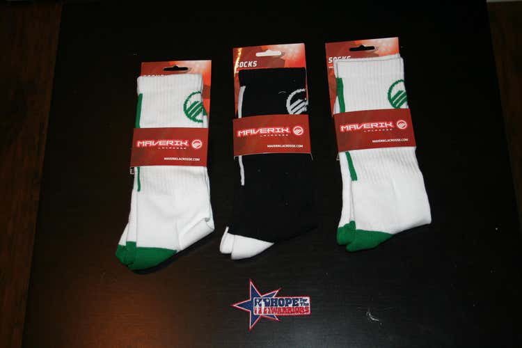 Brand New Maverik Sock Package