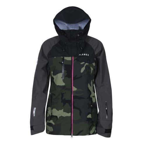 Planks Yeti Hunter 3 Layer Women's Jacket - British Camo