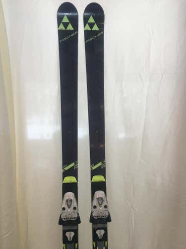 2016 Fischer 188 30m Women's GS skis with Head Bindings