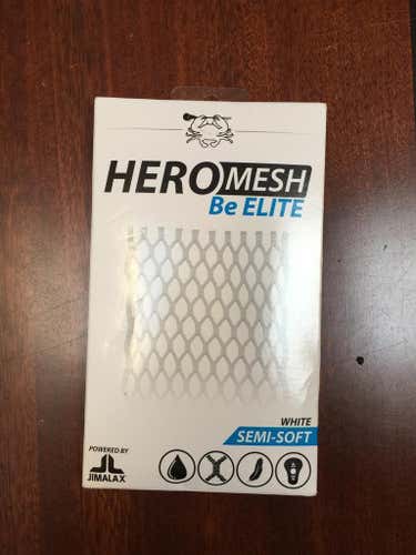 White Semi Soft Hero Mesh