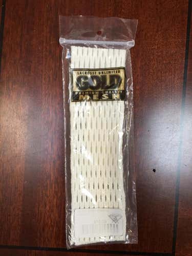 White Premium Gold Mesh