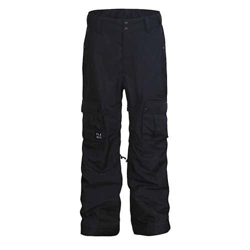 Planks Good Times 2 Layer Cargo Pants - Black
