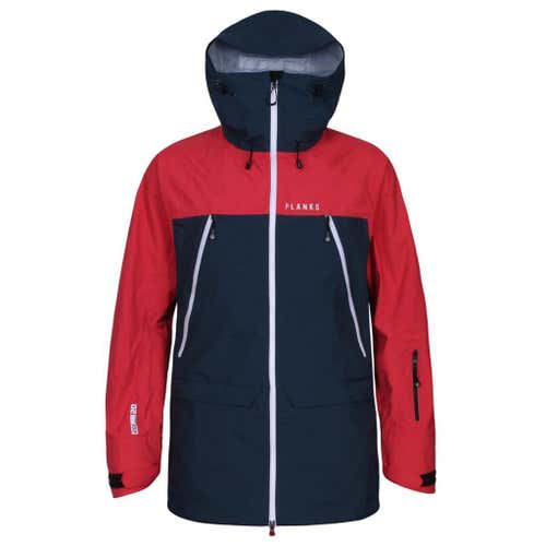 Planks Yeti Hunter 3 Layer Jacket - Navy