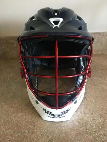 Cascade R with Red Chrome Facemask