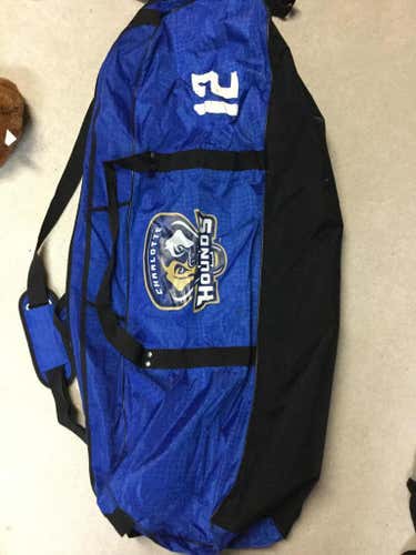 Warrior black hole equipment bag. Charlotte Hounds MLL