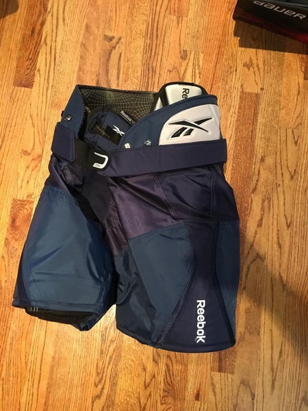Reebok 11k Hockey Pants-Navy Blue Adult Small