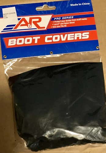 A&R Skate Boot Covers - Black