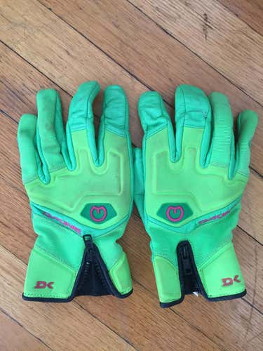 Dakine Neon Green Spring Gloves