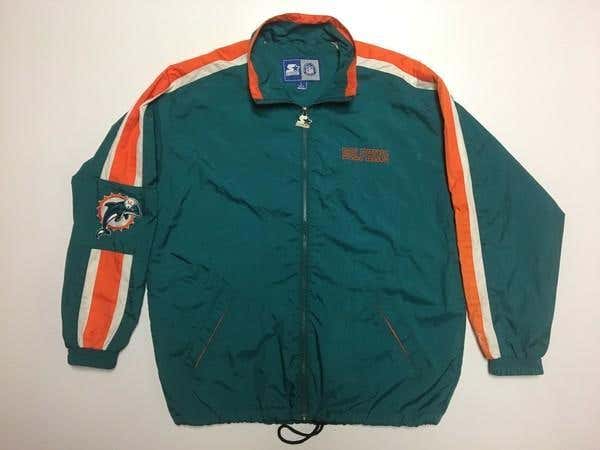 Vintage dolphins jacket Starter