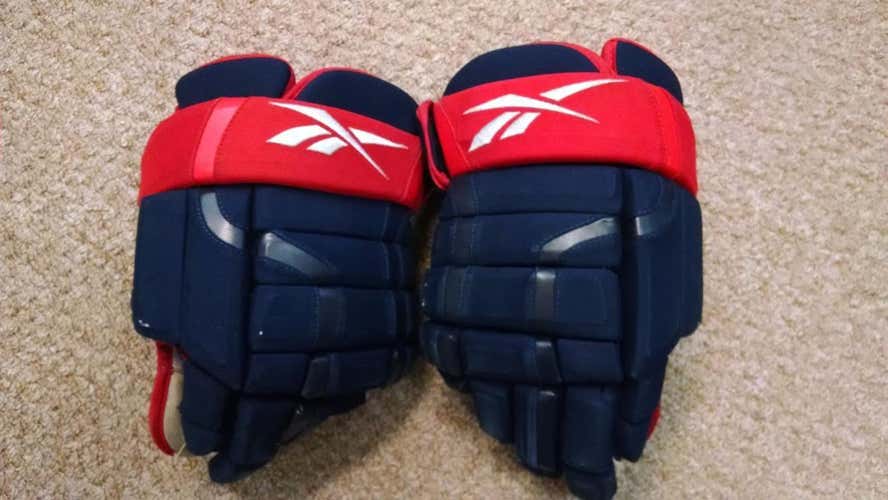Blue Jackets Reebok 15" gloves