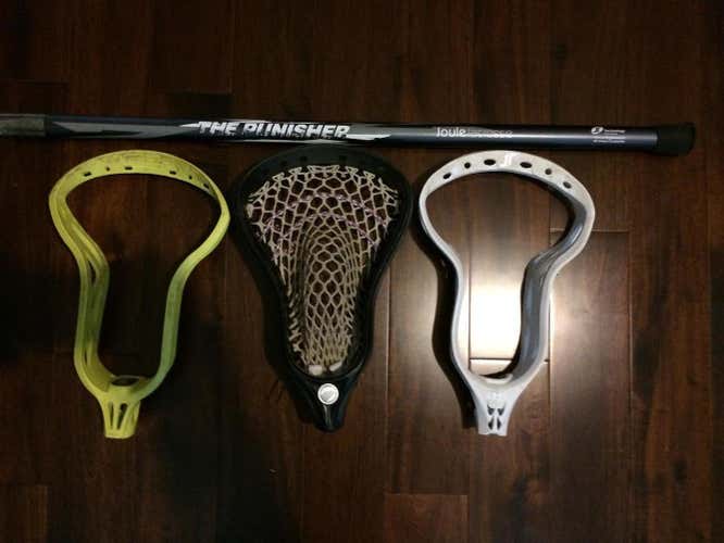 Multiple heads and a shaft