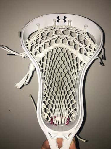 Custom Strung all white Under Armour Vital