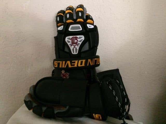 Custom Goalie Gloves - Arizona State Sun Devils