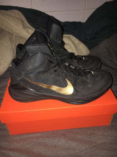 Nike Hyperdunk 2014 Black/Gold Mens 11.5