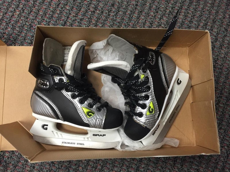 Size 11C Graf Supra 301 Youth Hockey Skates