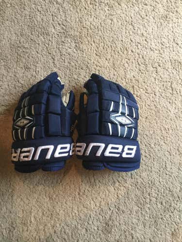 Bauer Nexus 800 Navy Hockey Gloves