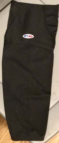 AK Sr. Performance Hockey Socks - solid Black