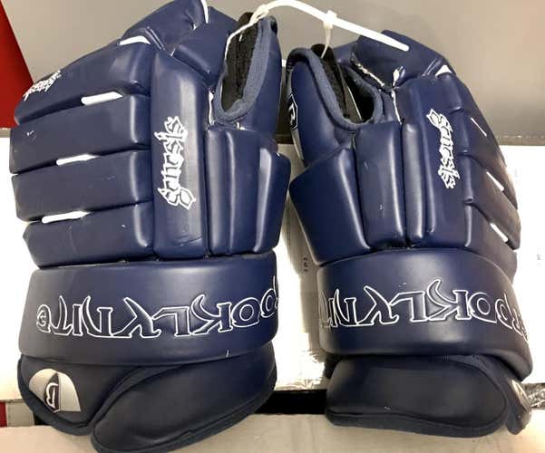 Brooklynite Sr. Hockey Gloves - Navy 14"