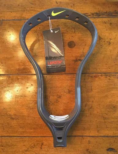 New Grey Nike Lakota U Lacrosse Head