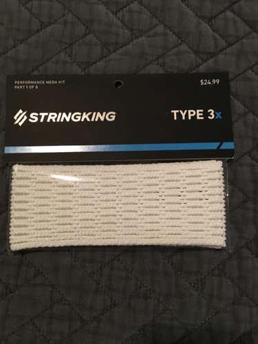 BN White StringKing 3X Mesh