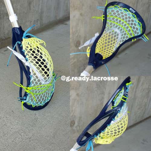 |STX OG Proton Power|Carolina to Neon Yellow Fade: 15mm East Coast Mesh|