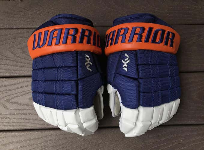 Warrior pro stock 14" AX1 gloves - New York Islanders stadium series