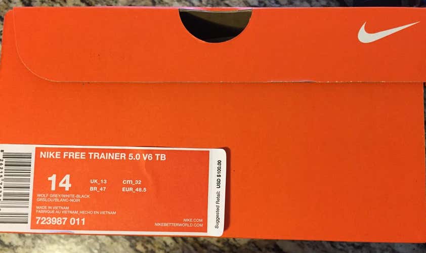 Nike Free Trainer 5.0 (size 14)