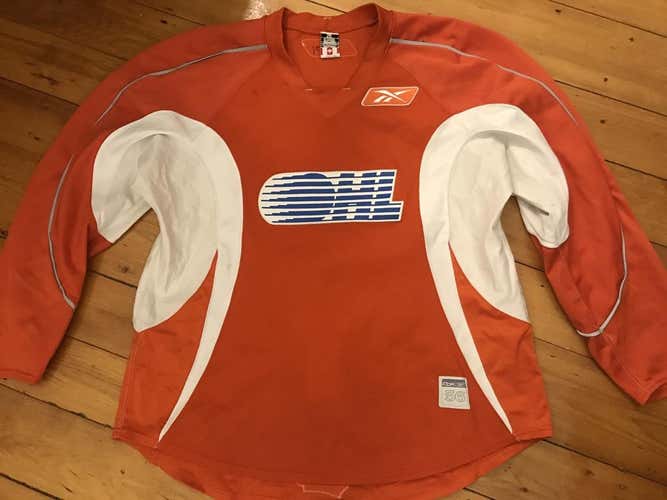 Pro Stock OHL Reebok Edge Practice Jersey Size 56