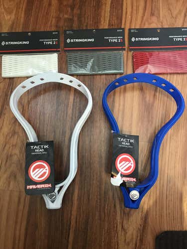2 maverick tactiks w/ 3 string king 2s mesh