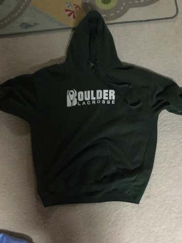 Boulder Colorado Lacrosse Hoody. Green. Size XL. $20