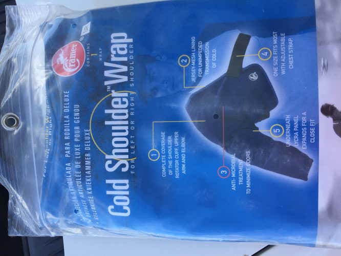 Cramer cold shoulder wrap