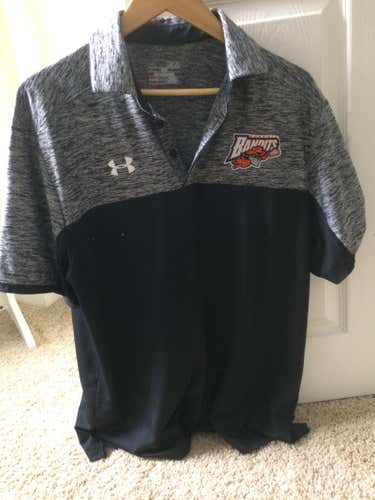 Buffalo Bandits Under Armour Golf Shirt - Grey/Black