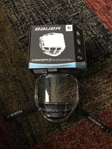 Bauer Concept 3 Senior Full Facial Visor