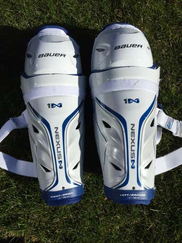 14IN. Bauer Nexus 1N Senior Shin Guards