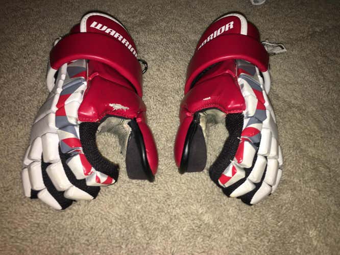 Warrior lockdown goalie gloves size 12