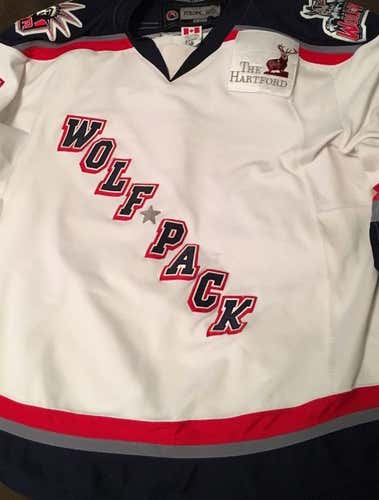 Hartford Wolfpack Game Issued Jersey 2008 Season