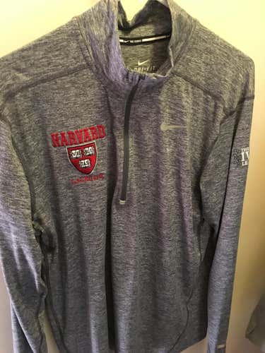 Harvard Lacrosse Nike Team Issued 1/4 Zip