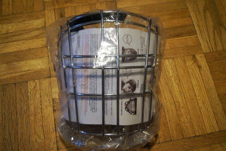 Maximum Lacrosse MX-13 SR - CHROME Box Lax Facemask