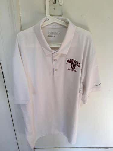 Harvard Lacrosse 1/4 Zips (x2) + White Polo