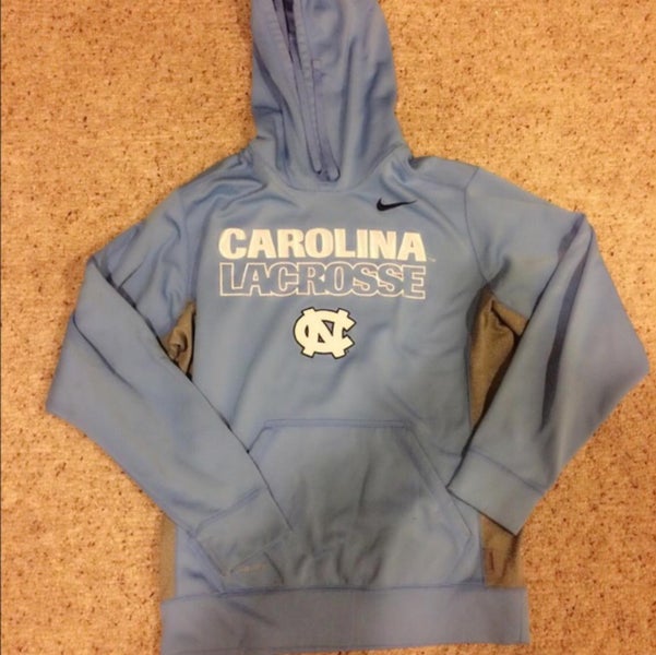 Mens Nike North Carolina Lacrosse Hoodie Size Small