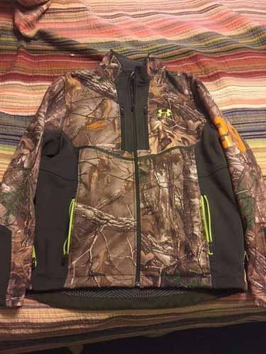 Stevenson University Team Issued Camoflauge Under Armour Jacket