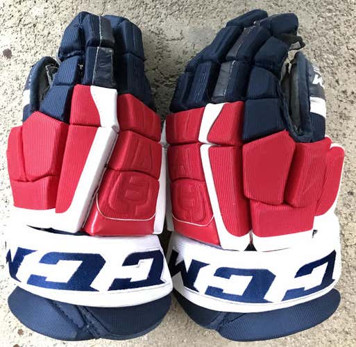 CCM Pro Stock Hockey Gloves 14" Rochester Americans