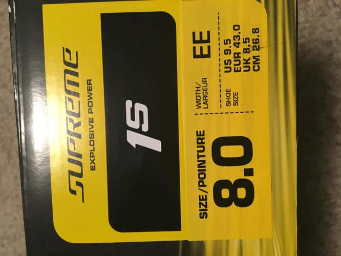 Bauer Supreme 1S Skate 8.0EE
