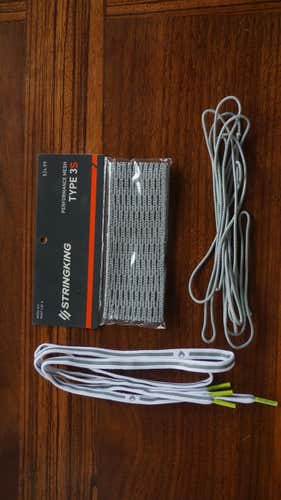 New FULL grey string kit - 3s mesh, Firethreads shooters, Jimalax sidewall