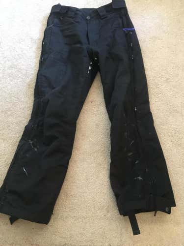 Spyder full zip pants - men's small